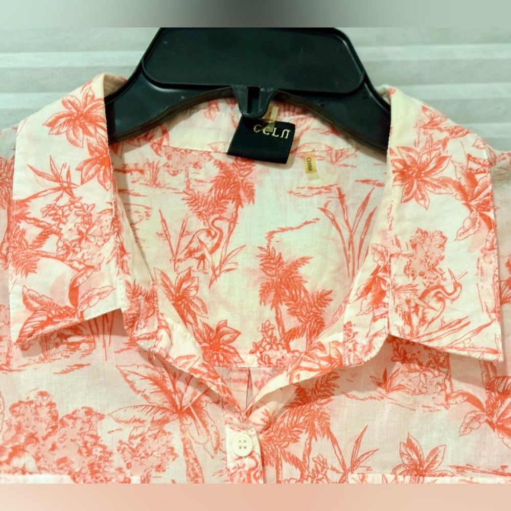 Safari Blouse 🧡🐘🐅🌴 - Picture 5 of 12